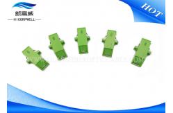 China SM SC APC Fiber Optic Components Sinplex Fiber Optic Adapter Auto Shutter supplier