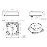 Precision Electronic Gyroscope Sensor For Navigation ≤0.005º/H^1/2 Random Walk Coefficient for sale