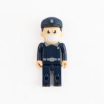 People Shapes Fast Usb Memory Stick With PVC Open Mold Head for sale