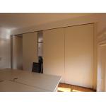 Acoustic Fabric Finish Collapsible Sliding Partition Wall Partner For India ODM for sale