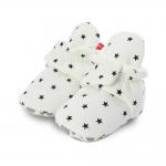 Wholesale cheap Cotton fabric stars print fancy cute toddler boy girl baby booties