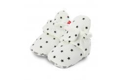 China Wholesale cheap Cotton fabric stars print fancy cute toddler boy girl baby booties supplier