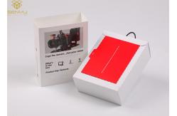 China Camera White Cardboard Packaging Box With Handle supplier