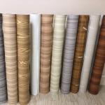 China Vacuum Press Decorative Furniture Film Embossed PVC Self Adhesive Foil manufacturer