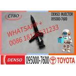 New Denso 23670-0R160 23670-09130 Common Rail Diesel Injector 095000-7600 For DENSO Toyota Avensis 2.2 D-4D Engine for sale