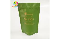 China Clear Window Matte Plastic Pouches Packaging Aluminum Foil Crystal Bath Salt Heat Sealing supplier