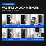 Entry Smart Door Lock With Code APP Control Tuya Intelligent Lock