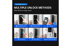 China Entry Smart Door Lock With Code APP Control Tuya Intelligent Lock supplier