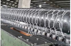 China High Efficiency Gabion Machine 4m Width And Automatic Stop System supplier