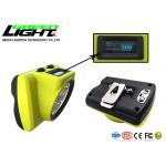 ABS Case 348lum 25000lux 2.96W LED Miners Cap Lamp