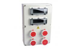 China PC IP44 16A Power Supply Box Temporary Maintenance Box IEC Standard supplier