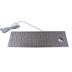 0.45mm flat keys metal keyboard with laser trackball with 1200 DPI resolution for sale