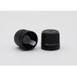 Ribbed Plastic Tamper Evident Cap 18mm With Insert For Essential Oil Bottle