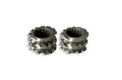 China 6542 Material Rectangle Spline Extruder Screw Elements For Plastic Machine supplier