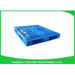 Recyclable 4 - Way Export Plastic Pallets , Standard Double Faced Plastic Shipping Pallets
