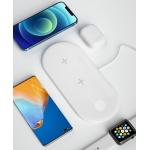 Ultra Thin Multipurpose 7.5 W Wireless Charger Lightweight 3 In 1