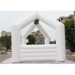 White Custom Inflatable Arch Double Stitch Sewing For Event Advertising