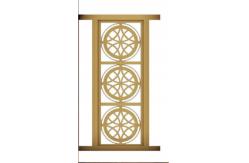 China Solid Brass Casting Screens , Brass Decorative Partition Wall Spot supplier