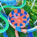400m2 Big Bowl Water Slide 400sqm Water Park Playground Fiberglass for sale