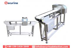 China LCD Screen Operation Conveyor Food Grade Metal Detectors Detecting All Metals supplier