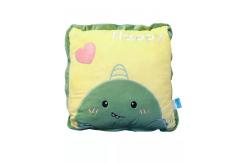China Green Pink Plush Blanket Air Conditioning Sleeping Plush Blanket Customized supplier