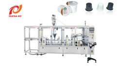 China Four Lanes Tea Powder SKP-4 K Cup Filling And Sealing Machine supplier