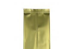 China 15x7cm+2cm 25g Tea Side Gusset Pouch Packaging Gravure Printing supplier