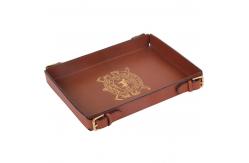 China Leather Tray Apply To Tea And Other Service Tray Specifications supplier
