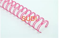 China Pink Steel 7/8 Wire O Bindings, Suitable For Notebook supplier
