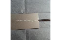 China Platinum Coating Titanium Plate Electrode For Water Sterilizing supplier