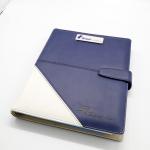 B5 Two Color Loose Leaf Notebook Binder 80 Sheets With Dripping Logo Separate Page for sale