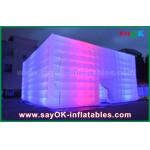 Tent Inflatable Party/Camping Transparent Inflatable Square Tent With Led Lighting