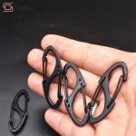 OEM ODM Double Snap Spring Clip Metal Accessories S Hook Carabiner