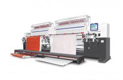China Industrial Computerized Sewing Quilting And Embroidery Machine For Bedding Leather supplier