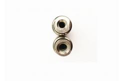 China 304 Stainless Steel M8 Ball Joint Customized Size With Knurled Finish supplier