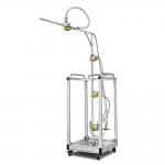 Mobile IPX3 IPX4 Hand-hold Rain Tester with 4 Nozzles in Side and Top Spray for sale