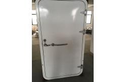 China Weathertight Aluminum Alloy Marine Doors Single Handle With Window supplier