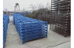 China Customized Logistic Warehouse Storage Heavy Duty Stacking Metal Frame Shelves supplier