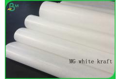 China Food Grade And Greaseproof 45GSM MG White Kraft With One Side Coated supplier