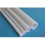 High Transparency Braid Reinforced Silicone Hose , FDA Silicone Tubing
