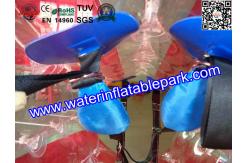 China Water Walking Exercise Inflatable Bumper Ball , Inflatable Water Bumper Soccer Ball supplier