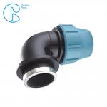 Irrigation PP Compression Fitting Plastic Assembly Connector Female Bend for sale