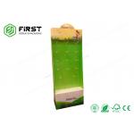CMYK Printing Recyclable Pegboard Paper Cardboard Pop Up Floor Hook Displays Stand for sale