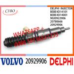 Common Fuel Diesel Injector 20929906 BEBE4D14101 BEBE4D14001 9020922906 20780666 E3.18  for VOL D16 3512 TIER 3 for sale