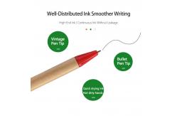 China Kraft Paper Creative Ball Pen Eco Friendly Recyclable Customized Ball Point Pens supplier