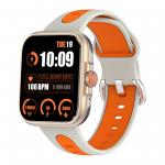 GPS 1.78'' AMOLED HD Display Smartwatch Bluetooth Call Receive Text Sleep Tracker Gold for sale