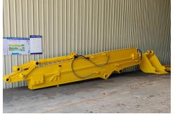 China Q355B Excavator Telescopic Boom Sliding Arm For SH210 SH260 Komatsu PC350 supplier