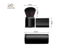China Retractable Synthetic Fiber 3.5CM Blush Makeup Brush supplier