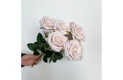 China Newly designed artificial rose bouquet wall decoration supplier