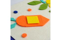 China Toddlers Geometric Felt Puzzles  Activity Book Imagination And Creativity Trainning supplier